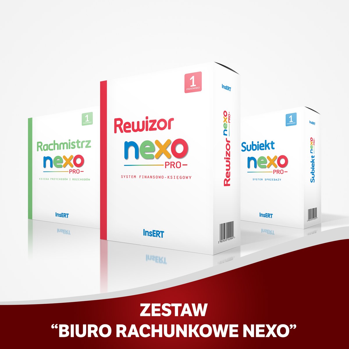 Zestaw InsERT NEXO — Subiekt, Rachmistrz, Rewizor
